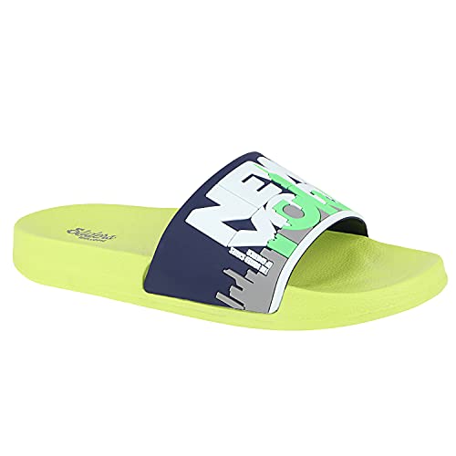 Image of URJO Kids's Sliders /Slippers Lightweight Super Flexible Arch Support Durable Anti Skid & Stylish Dailywear Sliders /Slippers for Boy's & Girl's
