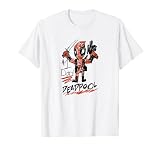 Marvel Deadpool #1 Dad Deadpool Sketch Father's Day Tシャツ