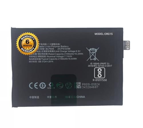 Image of Original BLP809 Battery for Realme GT Master RMX3363, RMX3360 Battery with 6 Month Warranty****(V00000196)