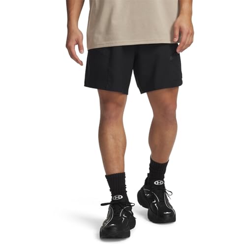 Short Under Armour Unstoppable Woven pour homme noir taille M