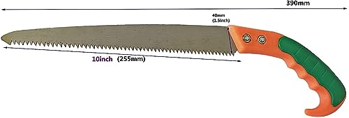 Image of Inditrust New Professional Pruning Saw 12 inch Curved Blade 3 Edge Sharpen Teeth (1pc)