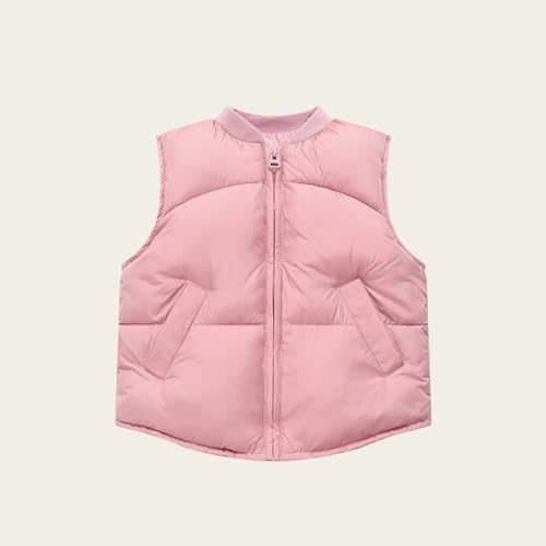 Puffer Vest for Boys Girls Lightweight Winter Jacket Outwear Child Kids Warm Zip Up Sleeveless Coats with Pockets2
