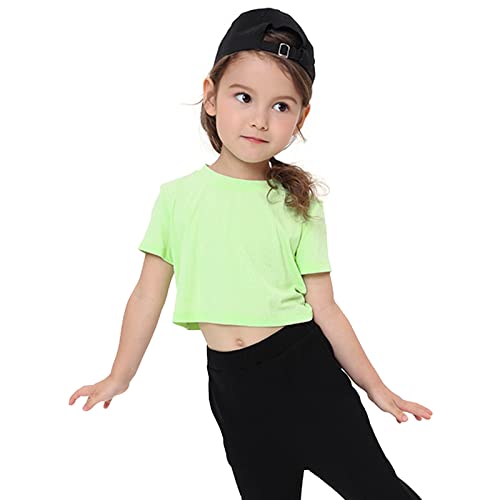 QianSiLi Girls Shirts Short Sleeves, Summer Crop Tops, Premium Knot Tee Shirt4