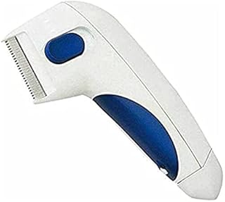 Pet Comb, Pet Fleas Comb Cat Dog Fleas Grooming Removal Automatic Kill Lice Electric Head Brush Pets Health Car