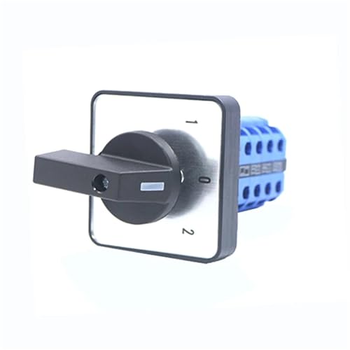 Interruptor giratorio LW26-20/5 de 3 posiciones y 5 pisos 440V 20A selector universal