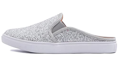 Image of FEVERSOLE Women's Sport Mules Slip On Loafers Fashion Backless Sneakers