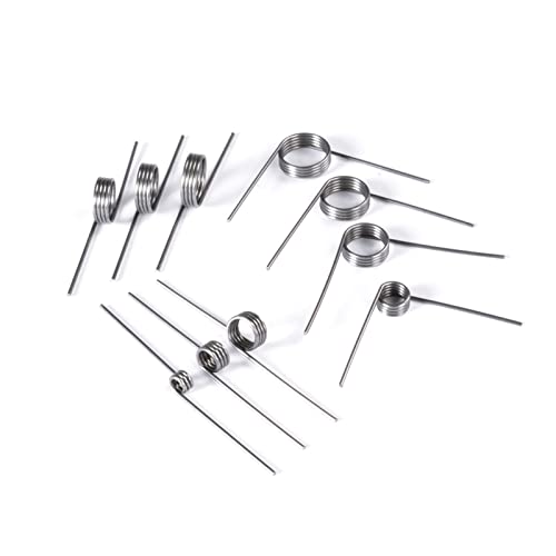 10 pièces ressort de type V 0.3-2.0mm diamètre de fil ressort de torsion 2.5mm-13mm diamètre extérieur outil ressort