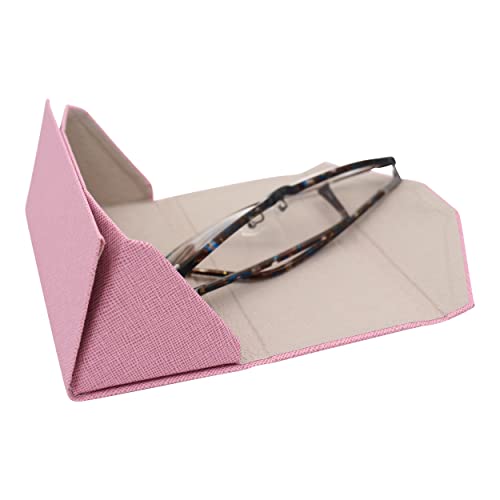 Image of Real Sic Glasses Case for Men and Women - Magnetic Folding Hard Shell Sunglass Holder - Inspired by Solid Color