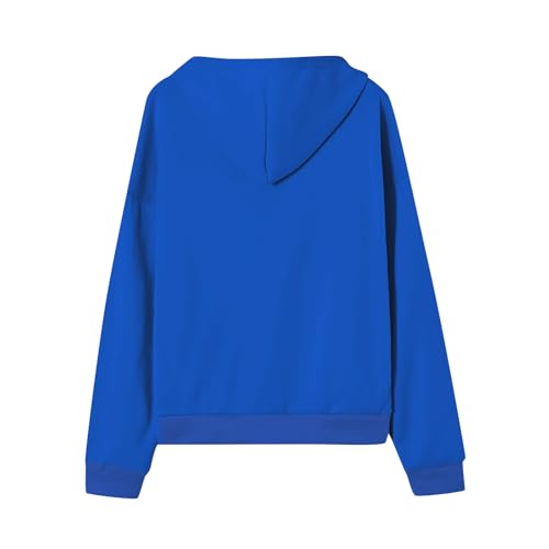 OIOLOYJM Zipper Hoodies for Women Long Sleeve Oversized Sweatshirts Y2k Drawstring Soft Jacket 2025 Fall Fashion with Pockets