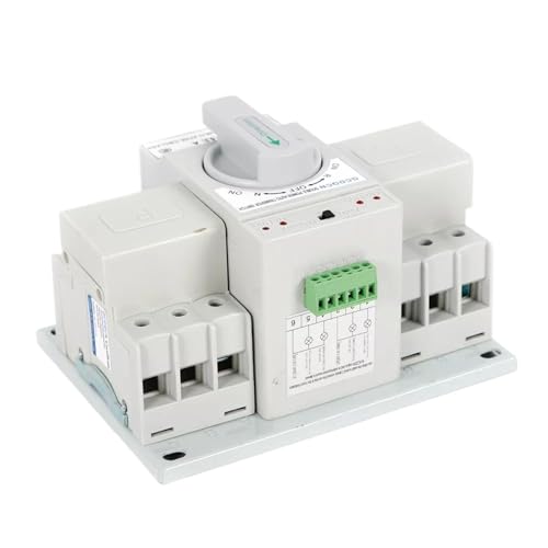 Commutateur de transfert automatique 110V inverseur source triphase double alimentation generateur