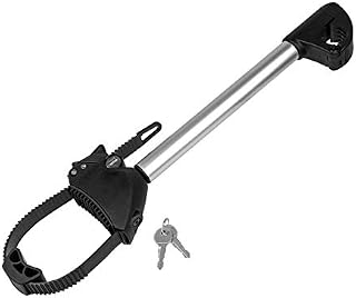 EUFAB 11576 uchwyt na ramę, długi, zamykany, do rury pałąkowej w kształcie litery U: Ø 2,5 cm, długość 32 cm