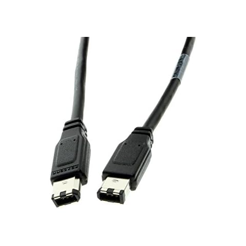 Cablemax 6ft FireWire 400 6-Pin to 6-Pin Digital Equipment Cable Cover