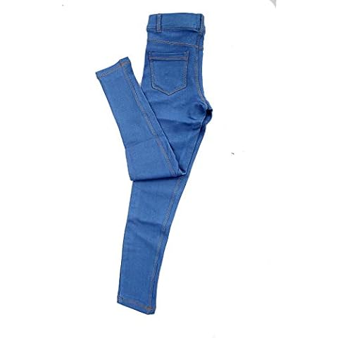 Girls' Stretchy Jeggings for Ages 4-13 Cover