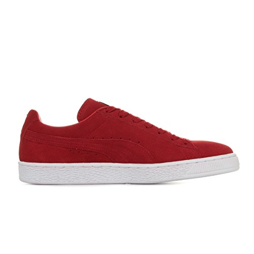 Image of PUMA Suede Classic, Women's Low-Top Sneakers, High Risk Red /White, 5 UK