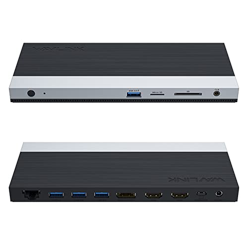 WAVLINK USB-C 4K トリプルディスプレイ ドッキングステーション Amazon | WAVLINK USB C ドック トリプルディスプレイ、7-in-1