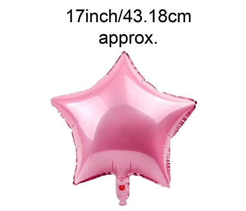 Image of AMFIN (Pack of 30) Birthday Decoration Combo / 1st Birthday Decoration for Baby / 1st Birthday Decoration Items /First Birthday Party Decoration /Balloons /Birthday Party - Pink