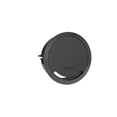 Kabeldurchführung aus Polycarbonat mit schwenkbarer Kappe, 80 mm, graphitfarben, 4,9 x 10,8 x 6,7 cm (Referenz: P80/6)