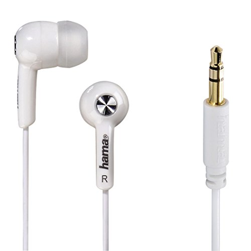 Hama Basic4Music In-Ear Earphones, White