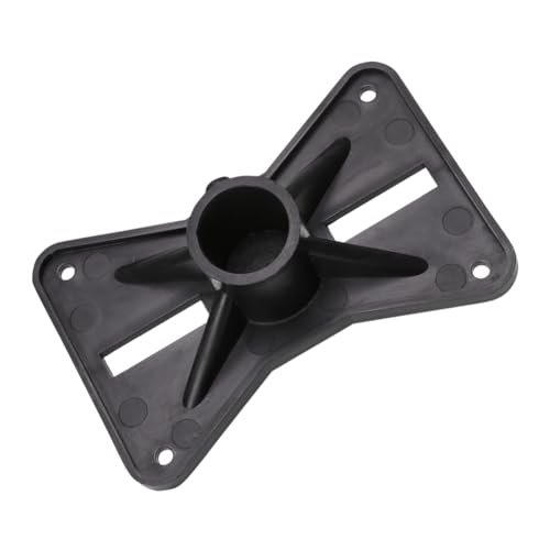 DIYEAH Plastic Speaker Support Base Durable Speaker Stand Easy to Install Sound Holder Black Storage