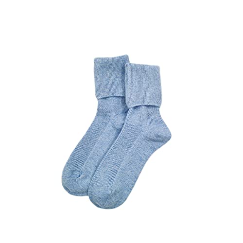 Image of 100% Pure Cashmere Women Ladies Men Sleep Bed Outdoor Socks, Made in Inner Mongolian