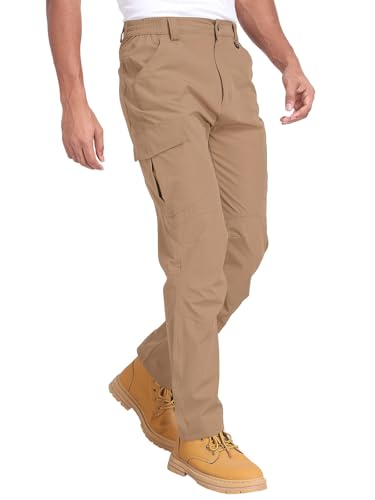 Men's Hiking Cargo Pants Water Resistant Quick Dry Lightweight Pants for Fishing Camping Running Work Outdoor2