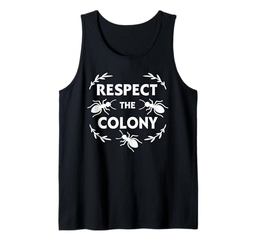 Respeta el Trabajo en Equipo de Las Hormigas colonias Camiseta...