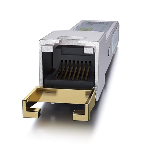Image of 10Gtek ๐ญ.๐ฎ๐ฑ /๐ฎ.๐ฑ /๐ฑ /๐ญ๐ฌ๐-๐ง ๐ฆ๐๐ฃ+ ๐๐ผ ๐ฅ๐๐ฐ๐ฑ, CAT.6a Copper Transceiver, Auto-Negotiation SFP+ Ethernet Module, up to 30-Meter, for Cisco SFP-10G-T-X, Netgear, Pack of 8