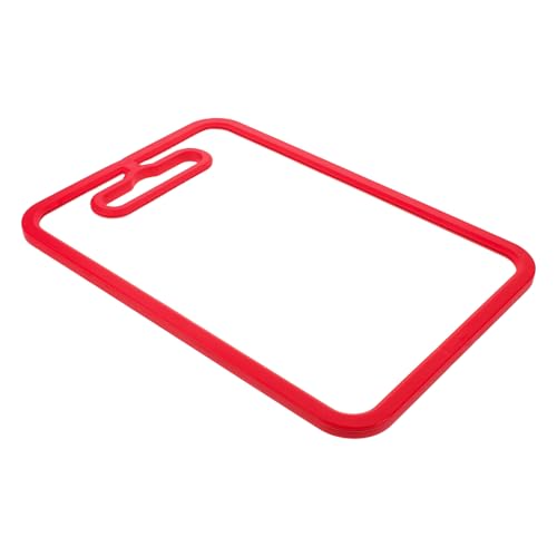 Planche à découper cuisine en verre petite taille réversible 32x22