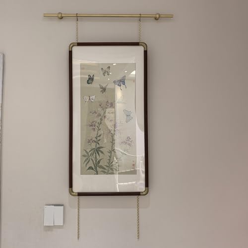 Système de suspension de tableaux avec cordon flexible et tige de 1.9m