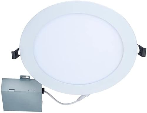 Luz descendente empotrable LED ajustada seleccionable de 8 pulgadas, 18 W