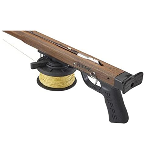 Riffe N.f. Horizontal Reel (With Line, Flat Mount (Wood Gun)) #TOP2