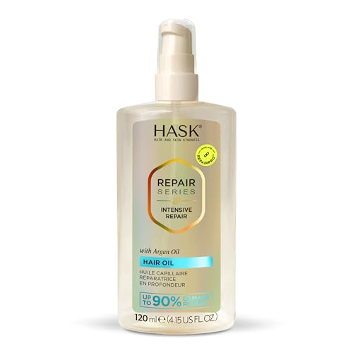 HASK Aceite Capilar Reparador Controla Frizz Diario