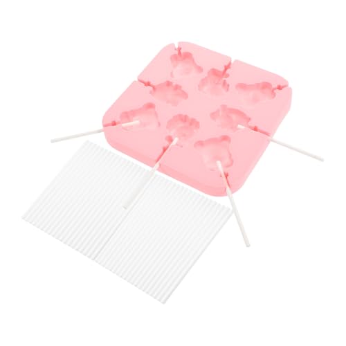 Zerodeko Moldes y Palitos De Silicona Para Hacer Cavidades Diseño De Dibujos Animados Antiadherente