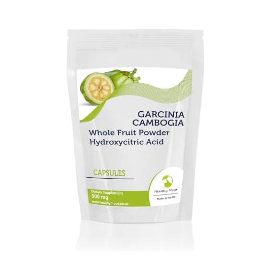 Garcinia Cambogia Whole Fruit Powder 500mg 7 Sample Pack Capsules Health Food Supplements Nutrition Hydroxycitric Acid HCA Malabar Tamarind HEALTHY MOOD