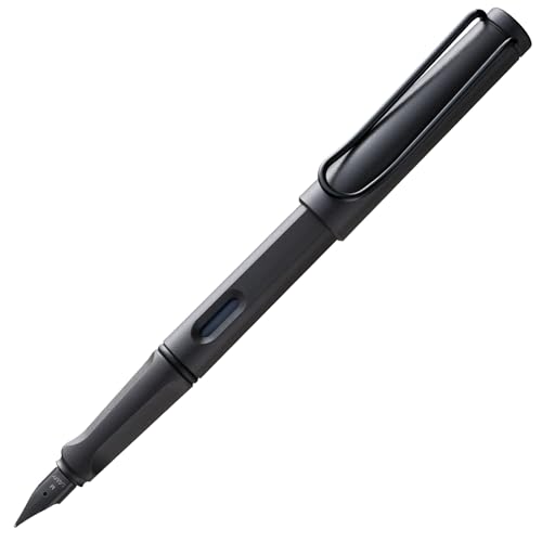 Lamy safari umbra Füller mit polierter Stahlfeder in Strichbreite F
