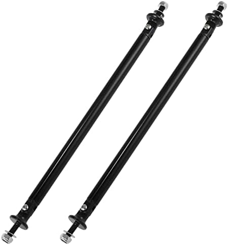 X AUTOHAUX 2pcs 200mm 7.87" Splitter Support Rods Adjustable Front Rear Bumper Lip Splitter Strut Rod Tie Support Bars Fit Most Vehicle Black