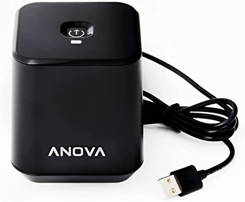 Anova Precision Port Handheld Vacuum Sealer [ANHV01-UK00] Type G Plug included for UK use, 10 in a pack - Black