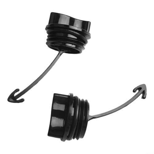 Lot de 2 bouchons de vidange Jet Ski pour Sea-Doo Spark GTX GTR RXP pièces personnelles pour motomarine 292002024 292001320 ABS noir