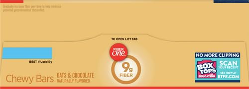 Fiber One 10016000423654 Chewy Bars, Oats & Chocolate thumb #14