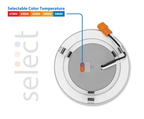 Image of DLR4(v6) 4-inch Nickel Selectable Recessed LED Downlight (DLR4607120SNK)