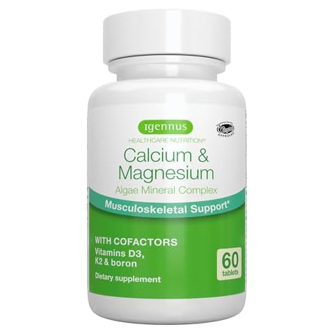 Calcium & Magnesium Supplement, Plant-Based Formula Cover