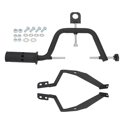 motoparty Universal Transmission Holding Fixture for Dodge Chrysler GM Ford Heavy Duty with Hoist Hook Fits 2-3/8 Post Engine Stands