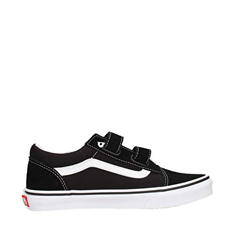 Vans Old Skool V Youth noire semelle vulcanisee robuste et scratchs robustes 39