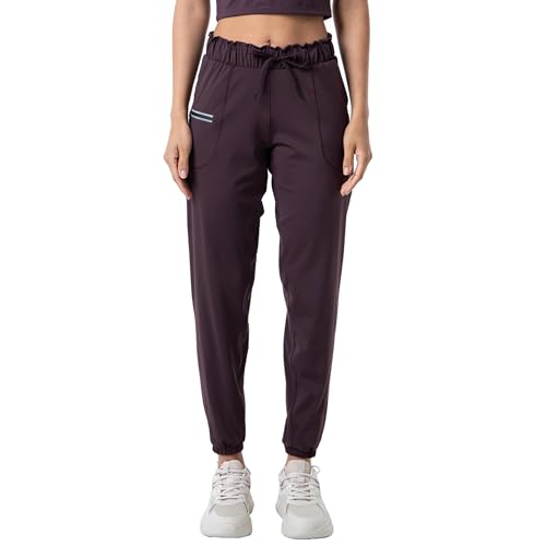 Image of Haowind Joggers for Women with Pockets Elastic Waist Workout Sport Gym Pants Comfy Lounge Yoga Running Pants