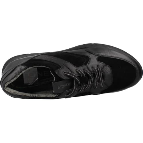 Stonefly Action 31 baskets en cuir noir pour homme - 7