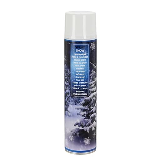 Spetebo Spray de nieve XL para Navidad, color blanco, 600 ml, decoración de nieve artificial para rociar, nieve decorativa, pintura de nieve, nieve, nieve, nieve, decoración para árbol de Navidad