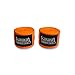 MMA Addicted Bandages bandages Bende Longueur 5 mètres MMA Boxe Kick Boxing Thai Boxe Elasticisée Fermeture en Velcro (Orange Fluo)