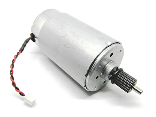 INVENTO - ISC 178 12-24V DC Motor Mitsumi RM2-7614 4200 RPM Dual Shaft High Torque for DIY Projects