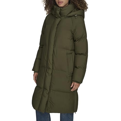 Levi's Womens Cloud Puff Hooded Midlength Puffer Jacket2