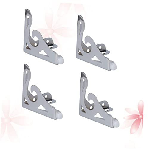 Patas de sofá decorativas color plata de 12cm para renovar tu mesa de centro 6